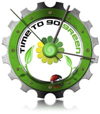 Time to Go Green - Metallic Gear